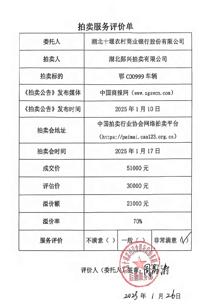 湖北十堰農(nóng)村商業(yè)銀行股份有限公司
